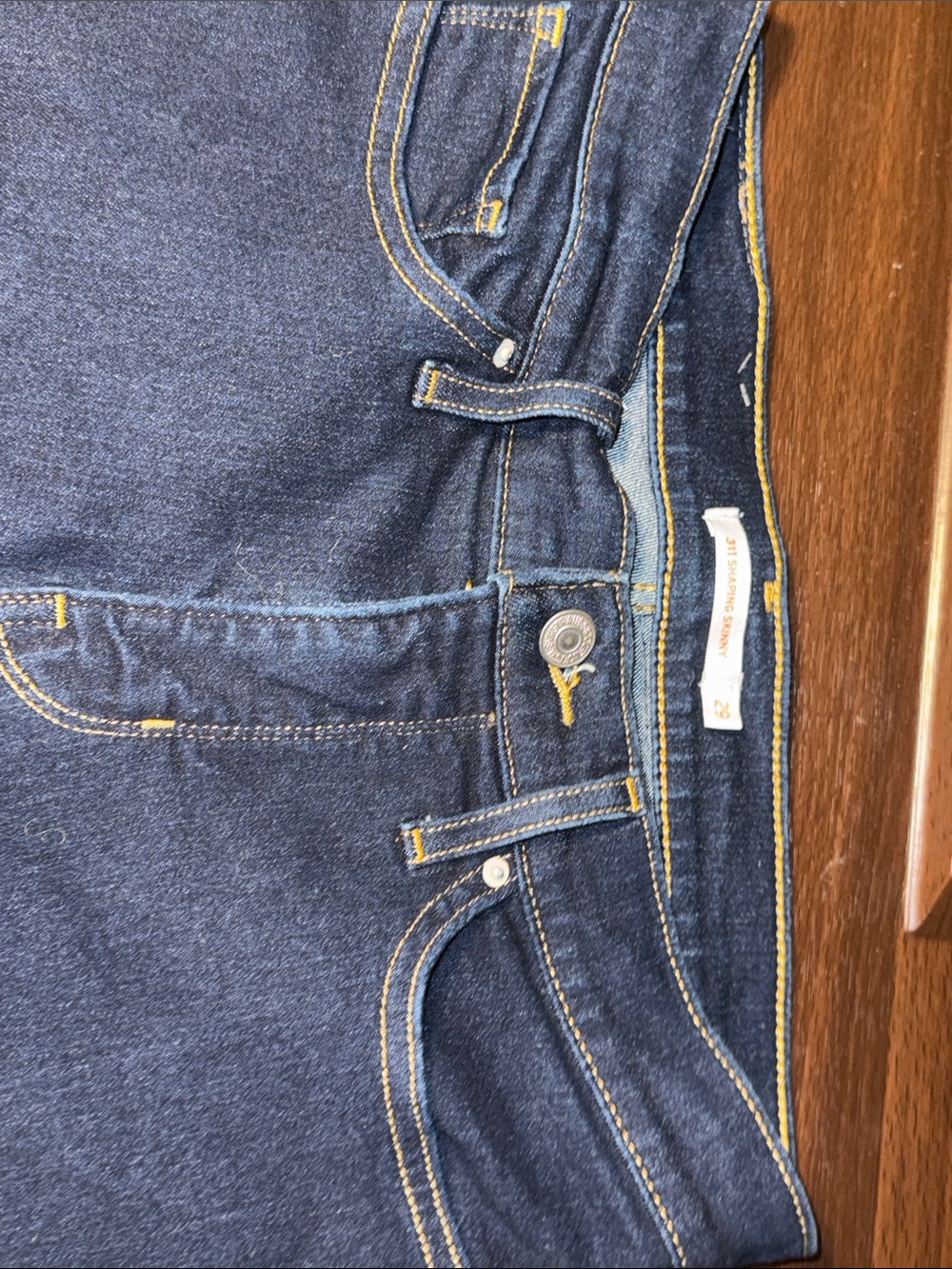 Levi’s 311 skinny shaping Classic Women's Dark Blue Stretch Jeans